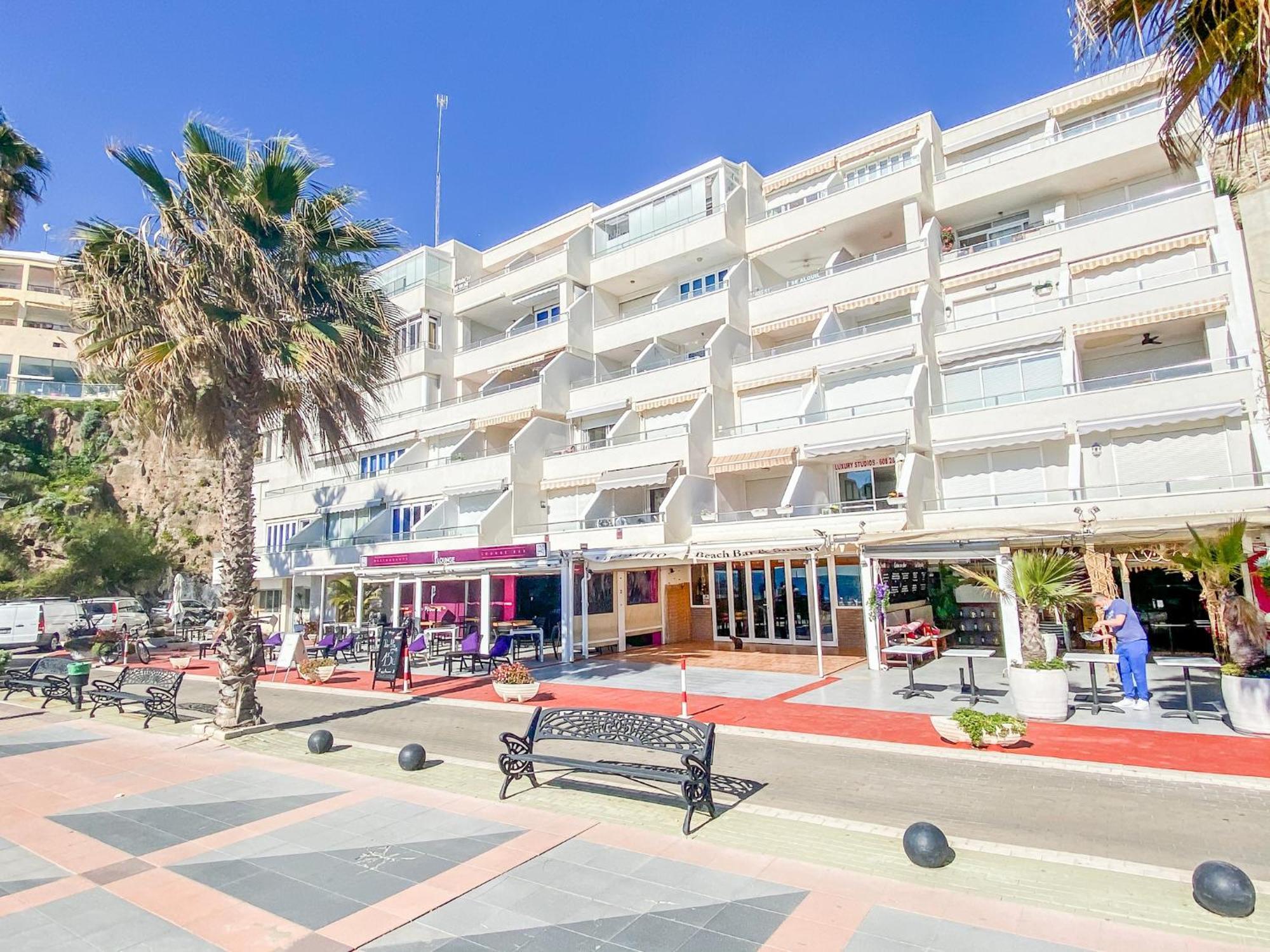 Apartament Roca Chica - Parking - Frente Playa - Terraza - Wifi - Bajondillo Y Carihuela Torremolinos Zewnętrze zdjęcie