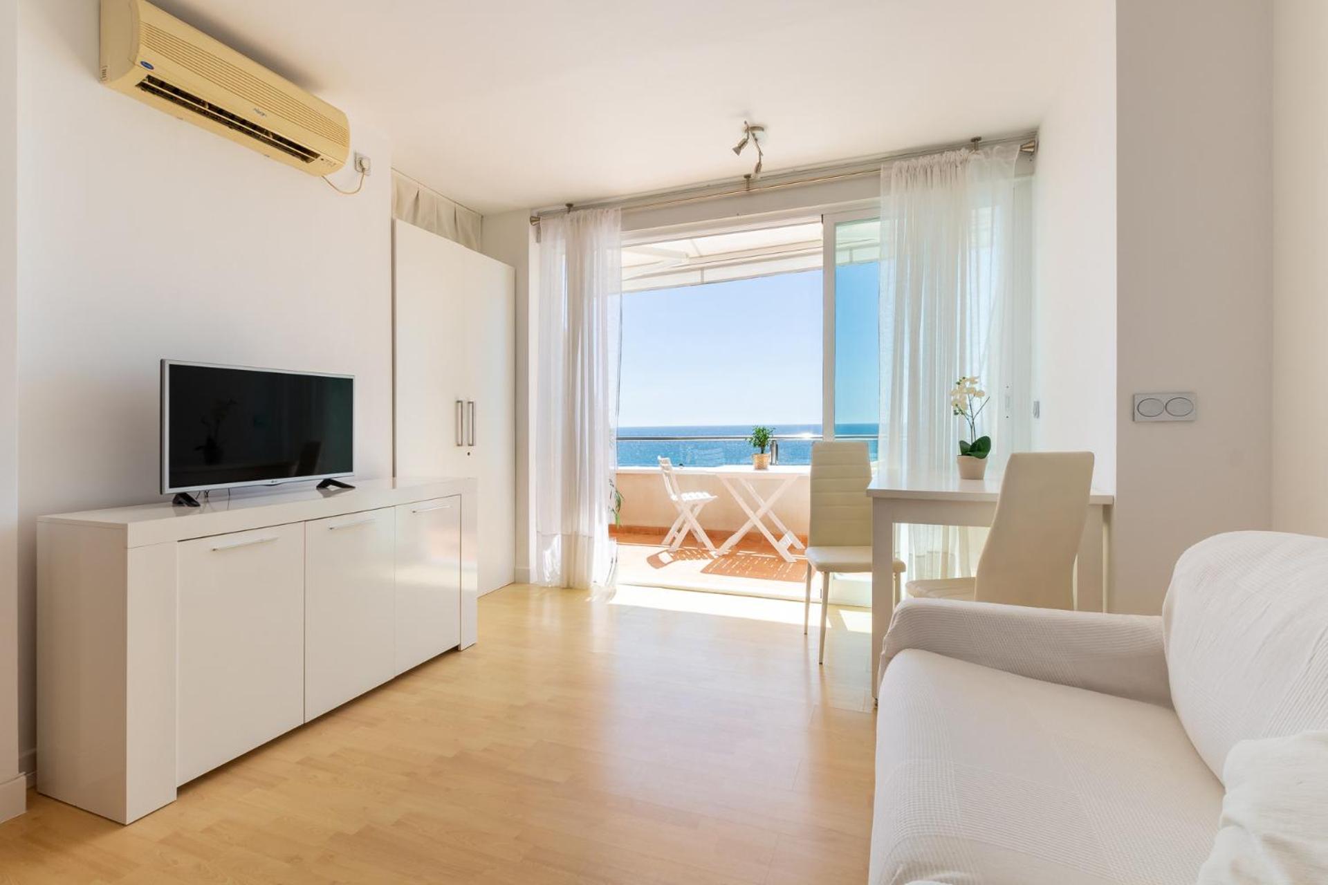 Apartament Roca Chica - Parking - Frente Playa - Terraza - Wifi - Bajondillo Y Carihuela Torremolinos Zewnętrze zdjęcie