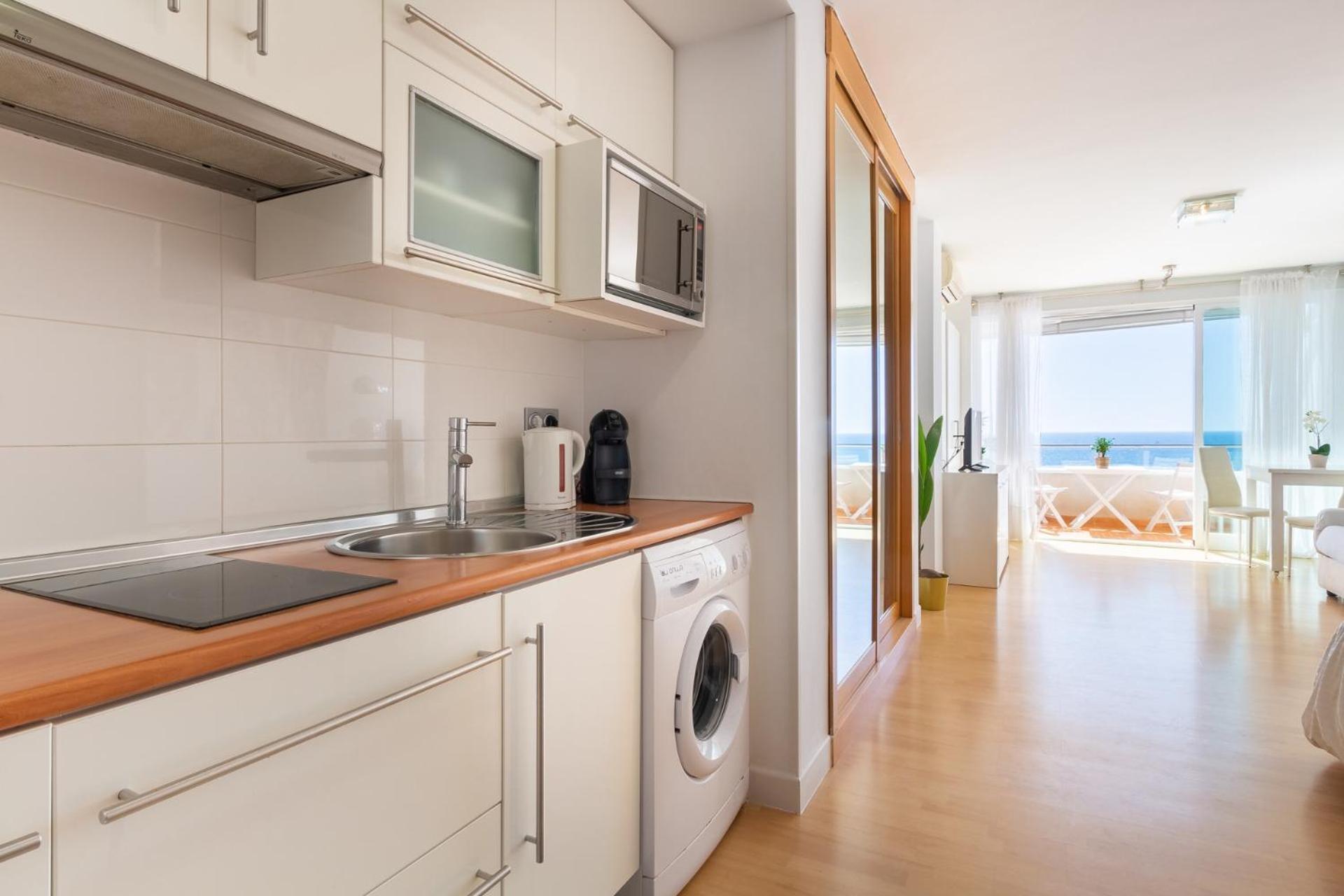 Apartament Roca Chica - Parking - Frente Playa - Terraza - Wifi - Bajondillo Y Carihuela Torremolinos Zewnętrze zdjęcie